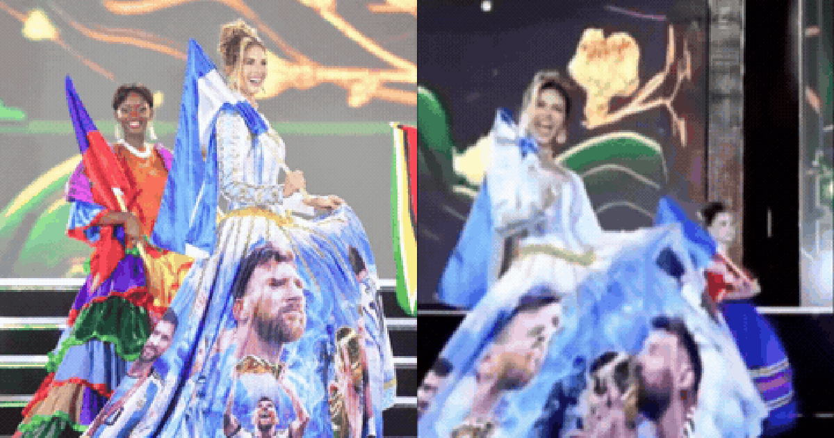 Messi bất ngờ “xuất hiện” tại Miss World theo cách không ai nghĩ tới