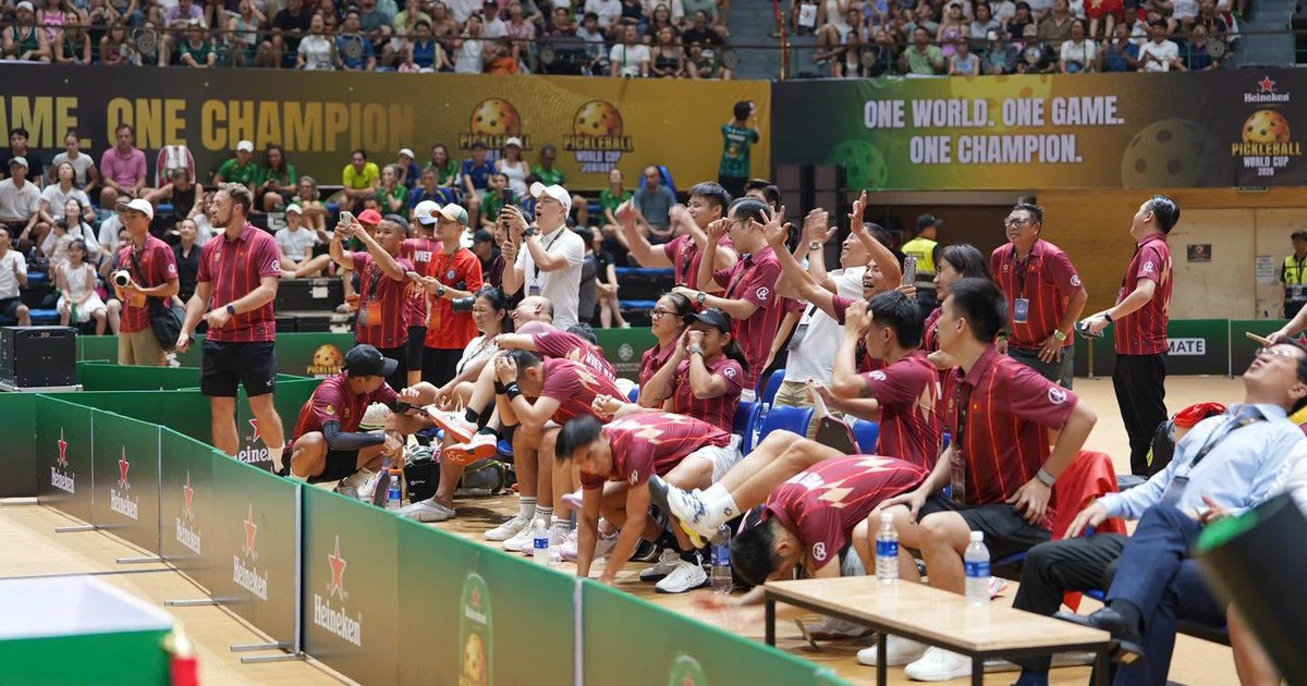 Thua 0-4 Mỹ, tuyển pickleball Việt Nam giành Huy chương Bạc Pickleball World Cup 2026
