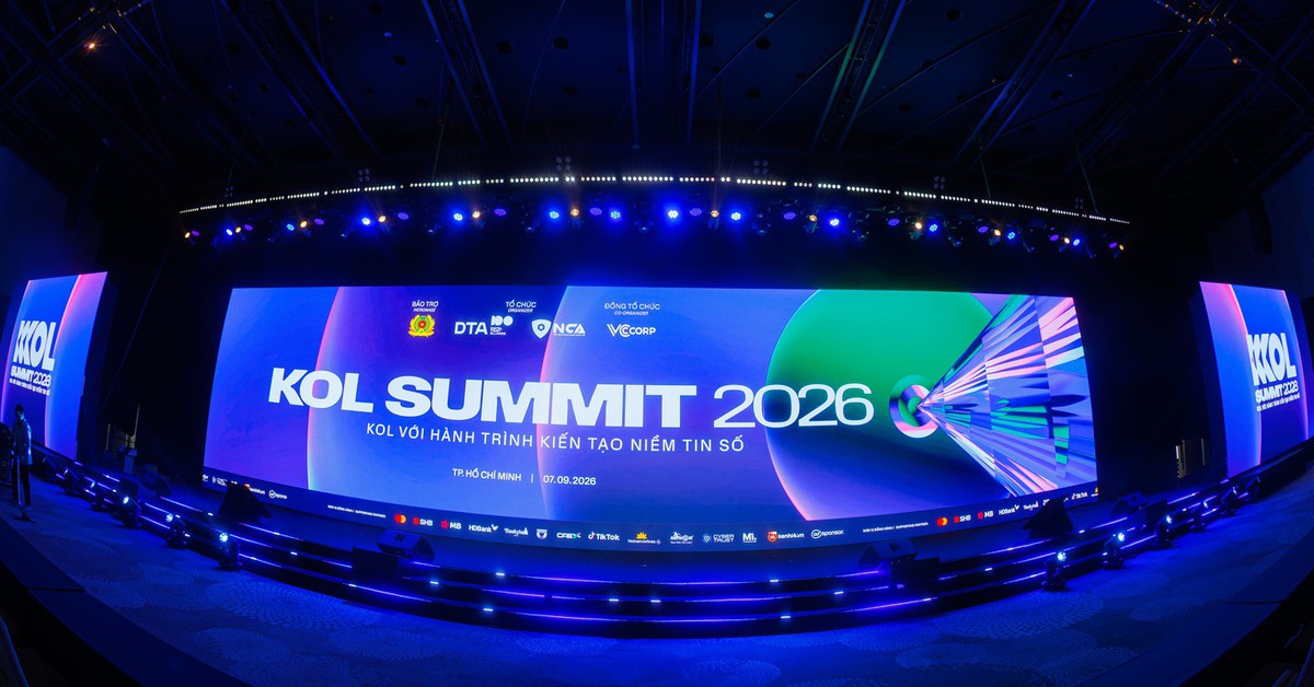 Chính thức lộ diện sân khấu KOL Summit 2026, thảm đỏ sẵn sàng đón hơn 1.500 nghệ sĩ, KOL và khách mời