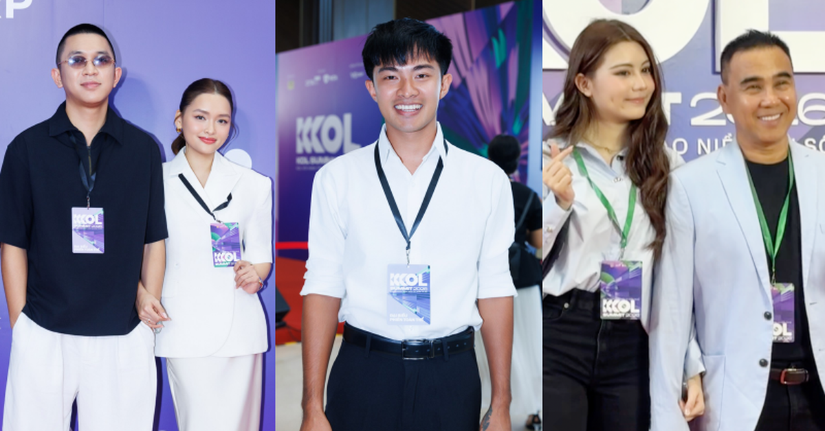 Hạt Dẻ khoác tay MC Quyền Linh, Lê Tuấn Khang hội ngộ dàn TikToker “cả nước biết mặt” tại thảm đỏ KOL Summit 2026
