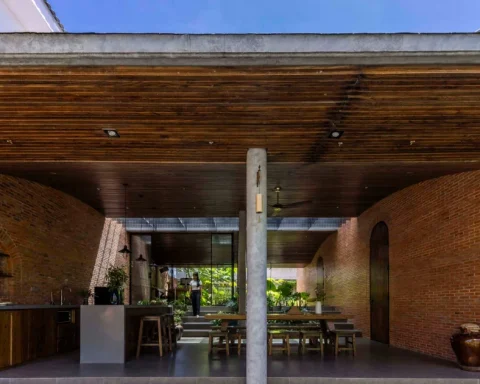 Ngôi nhà 250 m² không có cửa