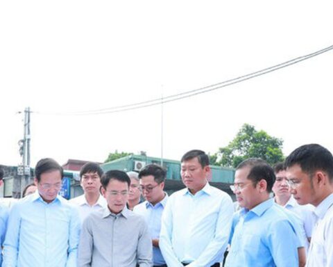 Tăng tốc thi công các đoạn tuyến đường Vành đai 2.5, hướng tới thông xe dịp 10-10
