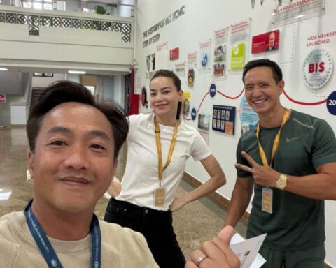 Cường Đô La đi họp phụ huynh cùng Hồ Ngọc Hà: “Cảm ơn vợ yêu Đàm Thu Trang vì bao dung”
