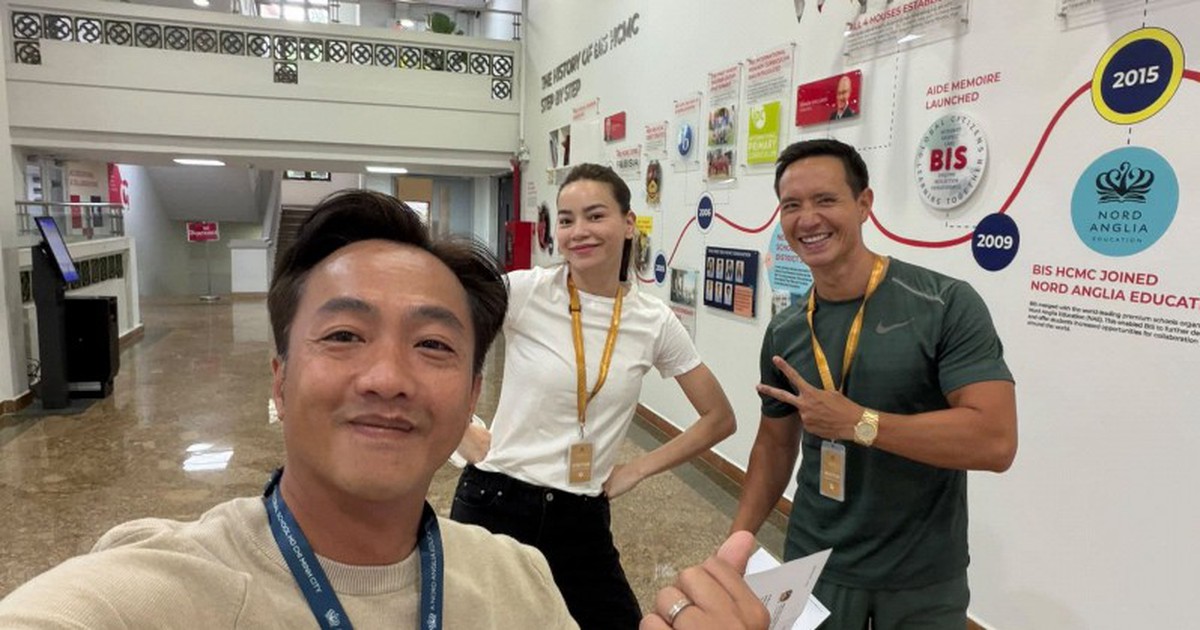 Cường Đô La đi họp phụ huynh cùng Hồ Ngọc Hà: “Cảm ơn vợ yêu Đàm Thu Trang vì bao dung”