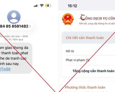 Giả danh cơ quan Công an gửi tin nhắn “phạt nguội” kèm đường link giả mạo