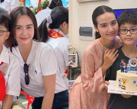 Con trai Huyền Lizzie 11 tuổi điển trai gây sốt, ước mơ làm cầu thủ