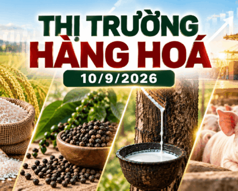 Thị trường hàng hóa ngày 10/9: Giá tiêu bật tăng mạnh, cao su bứt phá