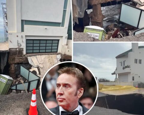 Biệt thự 277 tỷ đồng của tài tử Nicolas Cage suýt bị “nuốt chửng”: Hố sụt khổng lồ xé toạc lối vào gara