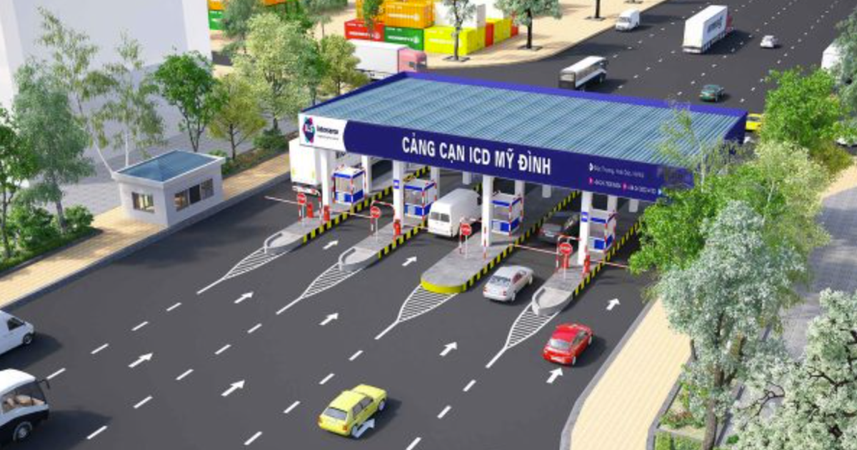 Interserco được thuê hơn 17,7ha đất để làm dự án Cảng cạn ICD Mỹ Đình