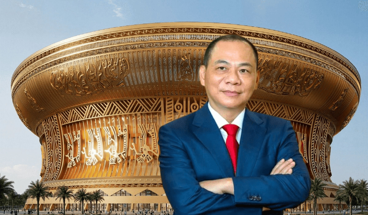 Siêu dự án hơn 34 tỷ USD có sân vận động lớn nhất thế giới của tỷ phú Phạm Nhật Vượng có thông tin mới