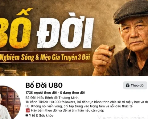 Chủ tài khoản ‘Bố Đời U80’ bị điều tra
