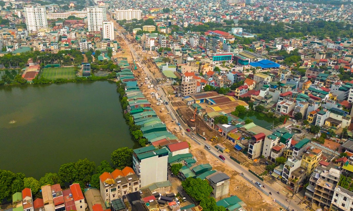 Công trường mở rộng đường phía Nam Hà Nội tăng tốc sau khi ‘gỡ’ mặt bằng