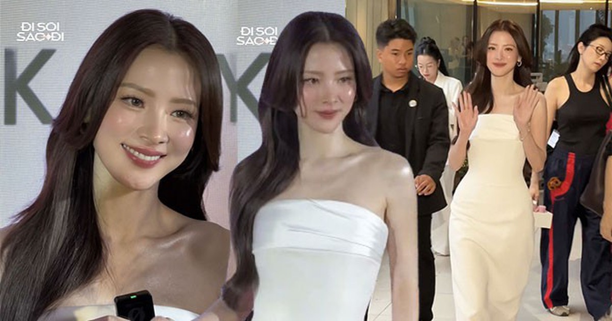Sốc visual là đây: Baifern Pimchanok như nữ thần ở sự kiện TP. HCM, nữ diễn viên Việt ngỡ ngàng không nói nên lời!