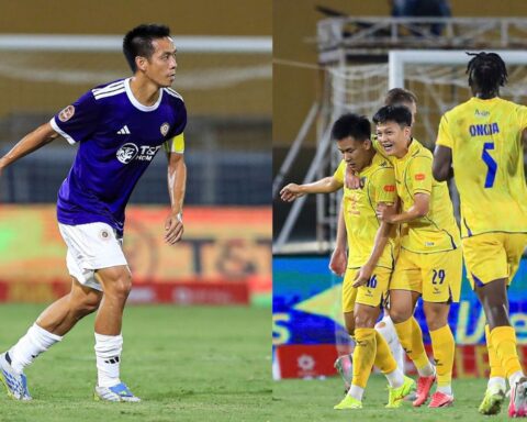 Hà Nội FC thua sốc 1-4 SLNA ở V.League: HLV Harry Kewell chua chát thừa nhận “rất khó chấp nhận”