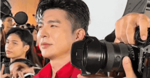 Phát hiện Steven Nguyễn mắt dán chặt vào 1 mỹ nhân, miệng khen quá đẹp