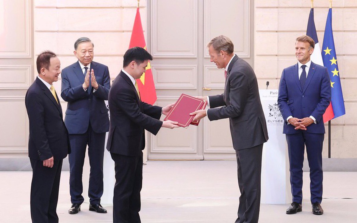 Sau thương vụ với Airbus, DN của ông Đỗ Quang Hiển bắt tay với “người khổng lồ” Pháp làm dự án tỷ USD