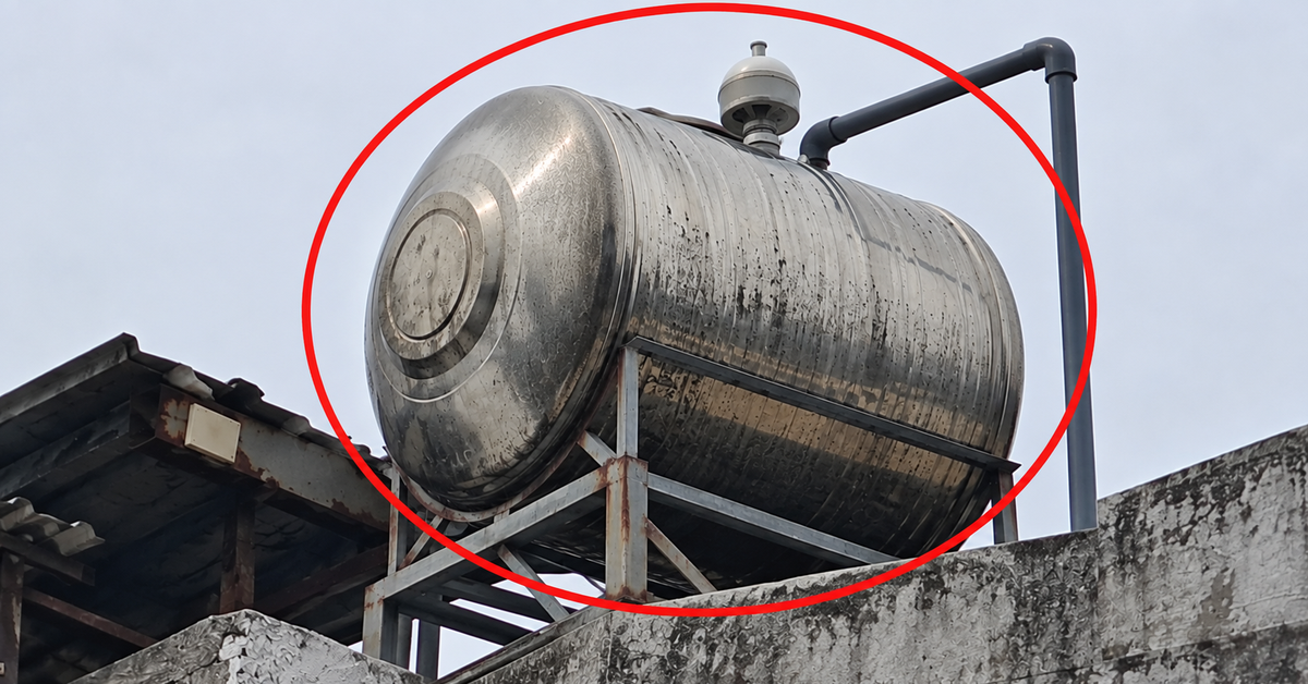 5 lời khuyên cho những gia đình lâu ngày chưa kiểm tra bồn nước trên mái nhà