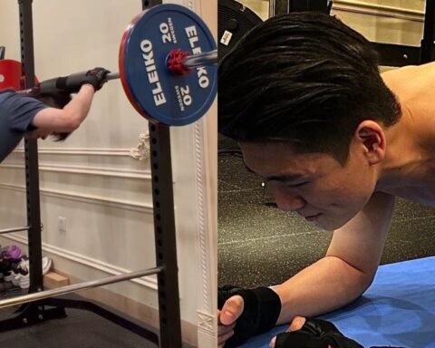 Thiếu gia nhà bầu Hiển – Đỗ Quang Vinh nâng tạ 110kg