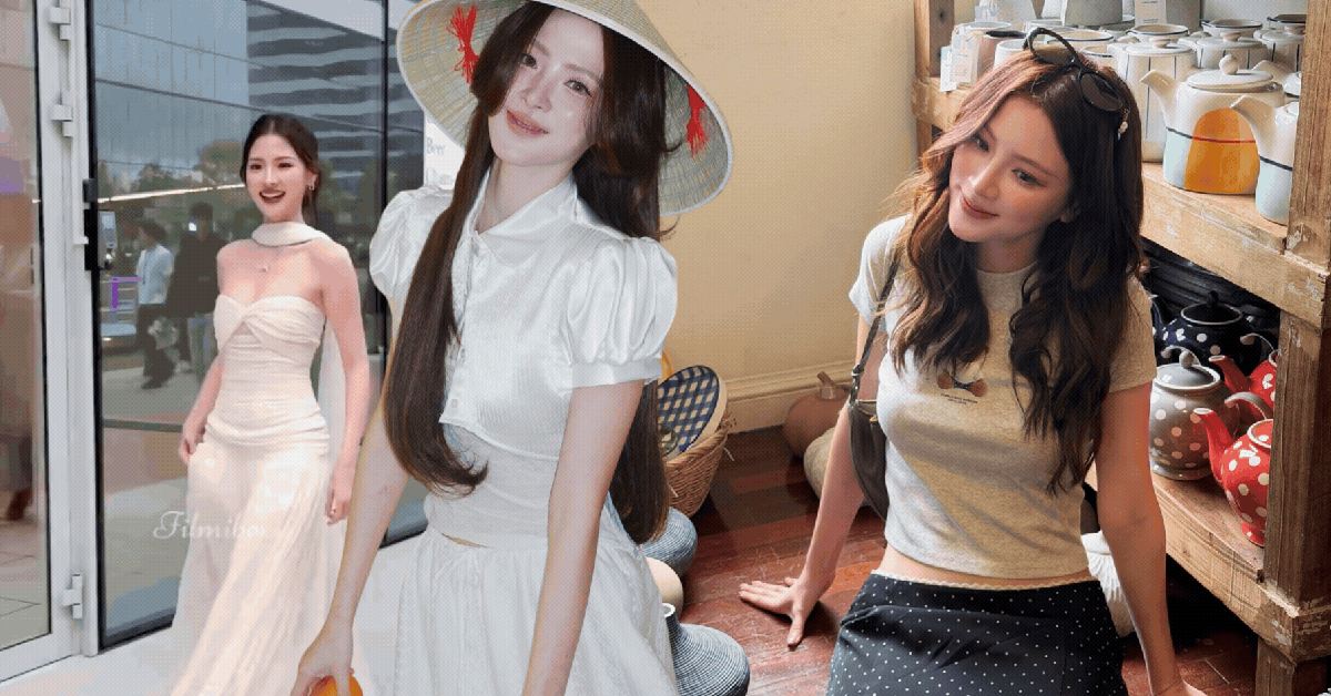 Baifern Pimchanok đẹp từ gương mặt đến vóc dáng, gu ăn mặc lại càng tôn trọn lợi thế trời cho