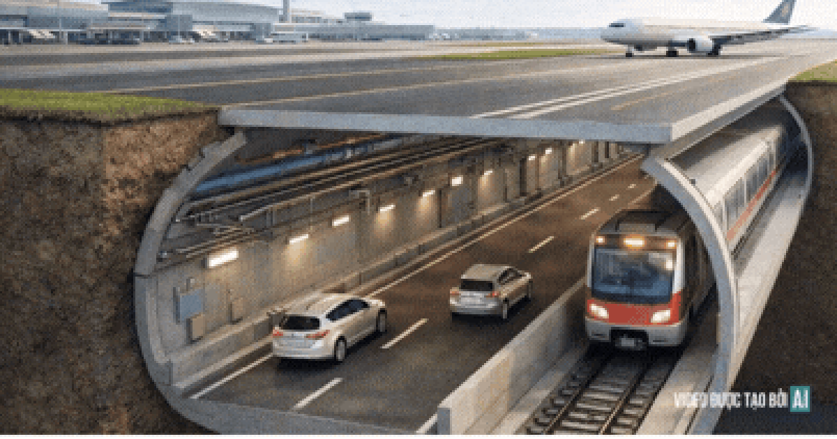 Kiến nghị bất ngờ về hầm ngầm xuyên sân bay chưa từng có tiền lệ ở Việt Nam, 2,9km trị giá 10.000 tỷ đồng