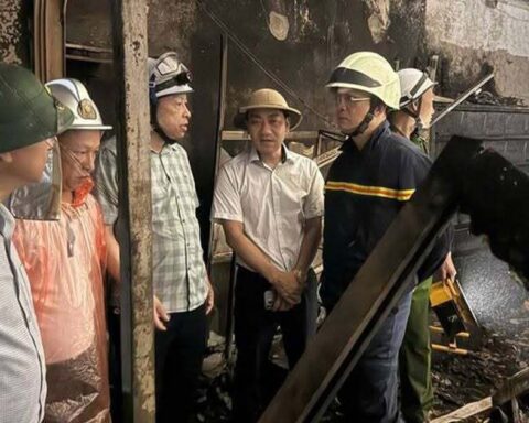 Cháy nhà Hà Nội 5 người tử vong