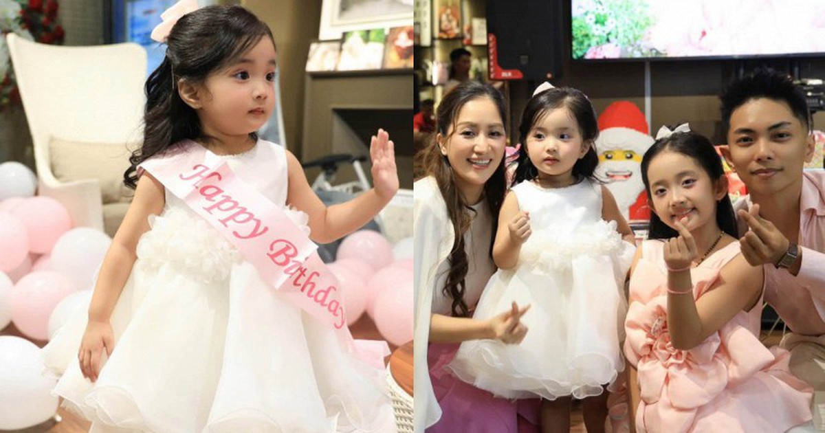 Lisa 3 tuổi xinh yêu như búp bê sống nhà Khánh Thi – Phan Hiển