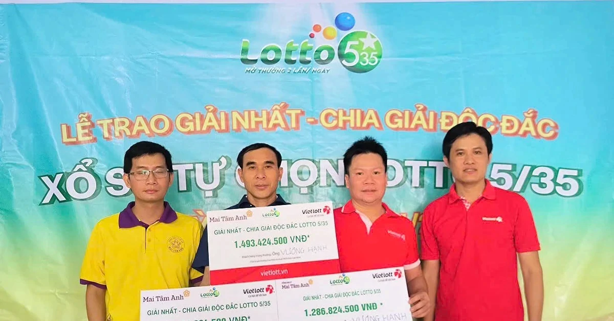 Người trúng 3 giải nhất Vietlott không đeo mặt nạ