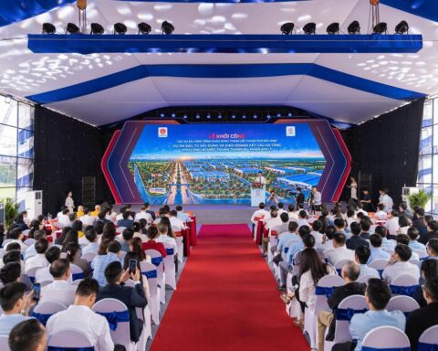Tỉnh sắp lên thành phố trực thuộc Trung ương đồng loạt khởi công 2 KCN rộng gần 345ha, vốn đầu tư hơn 4.100 tỷ đồng, do Gilimex Industrial Park đầu tư