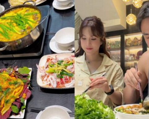 Cơm nhà của Diệp Lâm Anh và tình trẻ Phạm Kiên