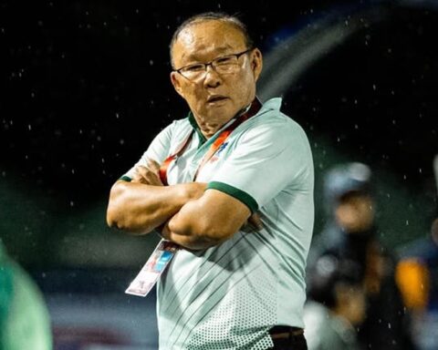 Ông Park Hang-seo lại nổi giận ở Thái Lan