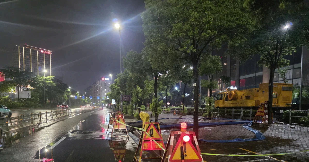 Hà Nội còn 10 điểm ngập úng