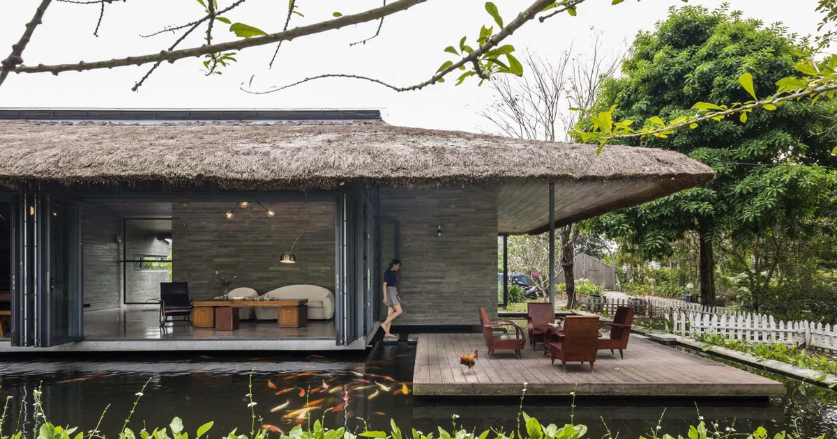 Nhà vườn mái tranh dành cho những ngày ‘trốn phố’