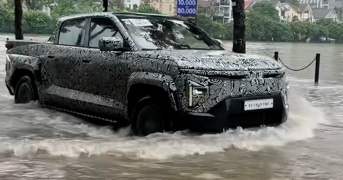 VinFast chuẩn bị ra mắt xe bán tải điện đổ xăng, đi hơn 1.000 km