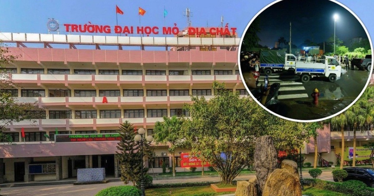 Trường ĐH Mỏ – Địa chất phát đi thông báo tiễn biệt tân sinh viên vừa qua đời vì bị nước cuốn