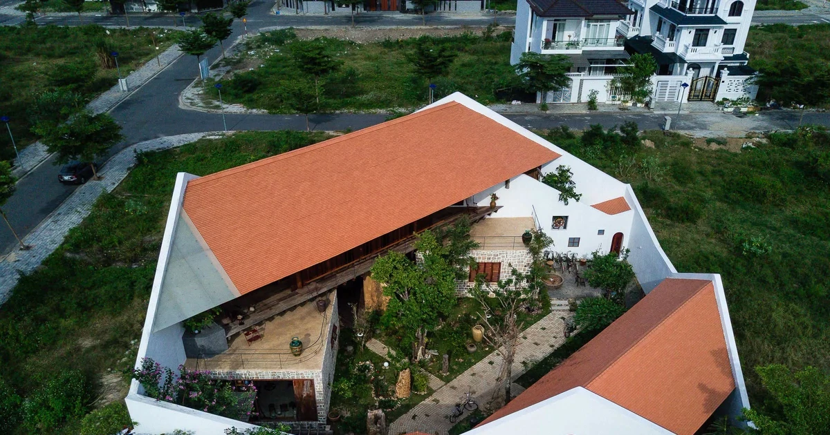 Ngôi nhà đưa hình ảnh nhà sàn Bắc Bộ vào không gian sống