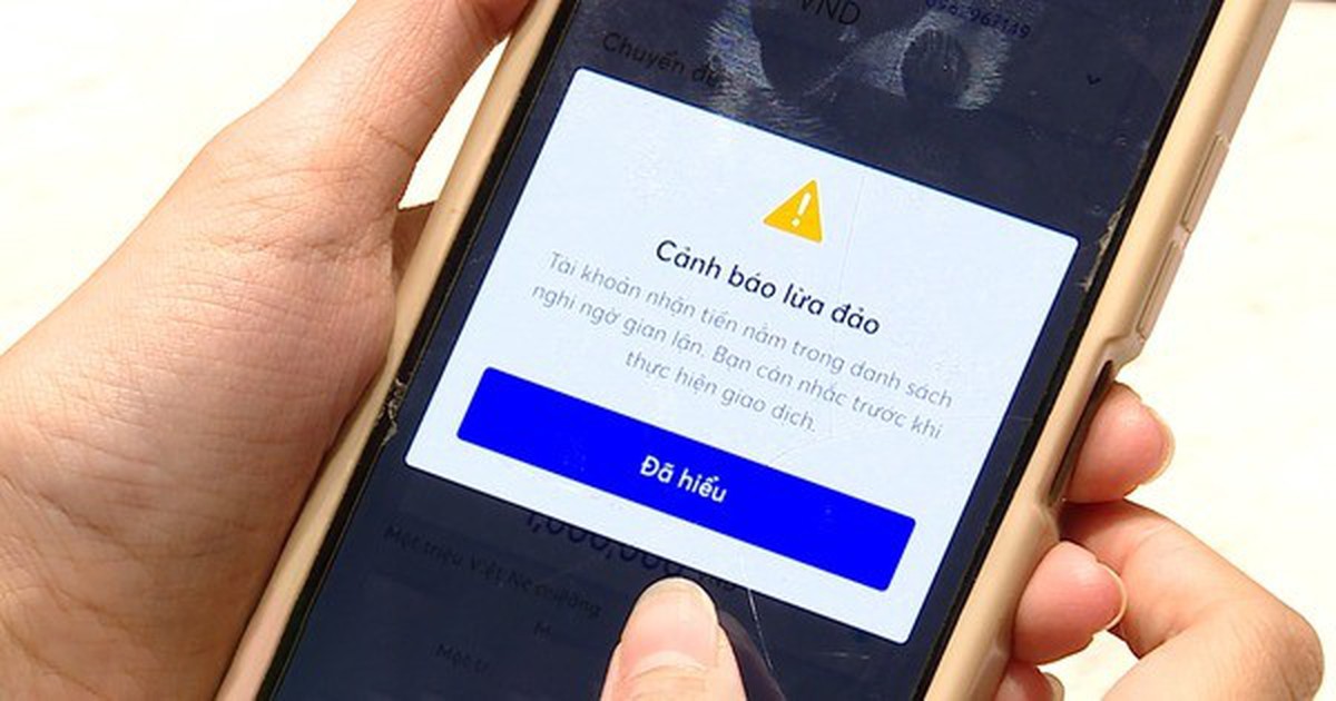 Từ nay, ngân hàng sẽ tự động chặn chuyển tiền đến các tài khoản có dấu hiệu sau