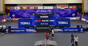 Teqball mang về huy chương đầu tiên cho thể thao Việt Nam tại ASIAD