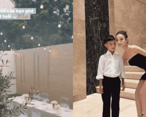 Tiệc sinh nhật trong vườn nhà 100 tỷ của thiếu gia 9 tuổi – con trai ông chủ chuỗi khách sạn TP.HCM