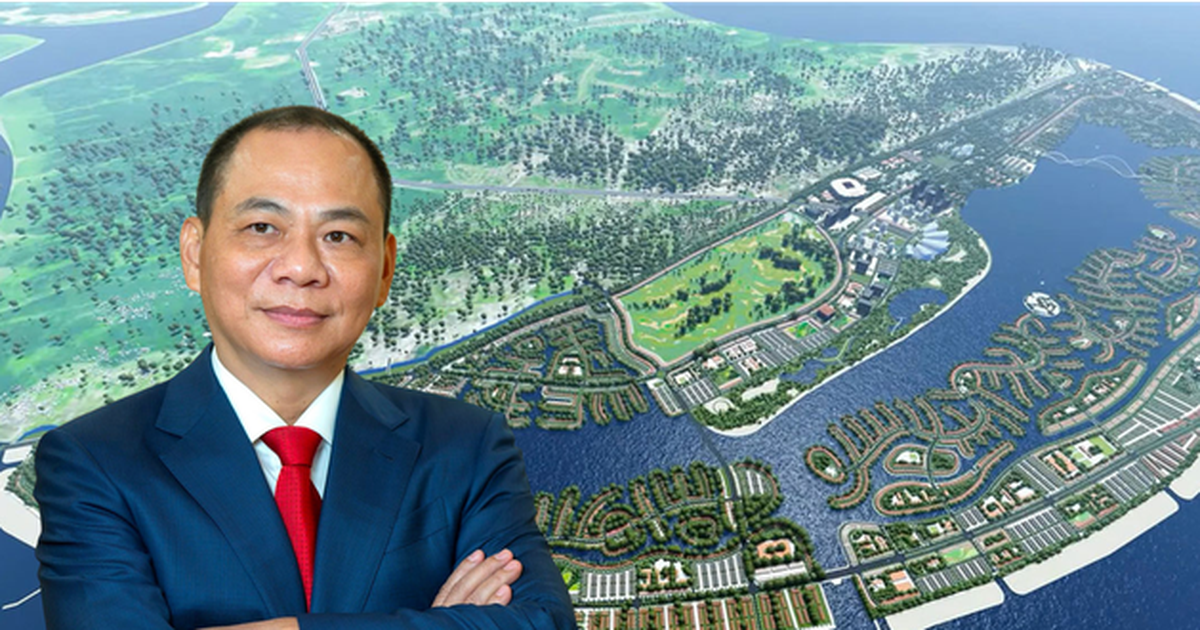 DN tỷ phú Phạm Nhật Vượng khởi công xây công trình phục vụ nửa triệu người/năm ở đô thị lấn biển 10 tỷ USD