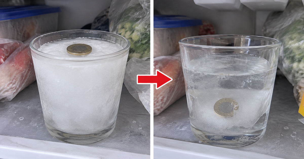 Đặt 1 cốc nước vào ngăn đá trước khi đi xa, mẹo nhỏ giúp bạn biết một việc rất quan trọng khi trở về