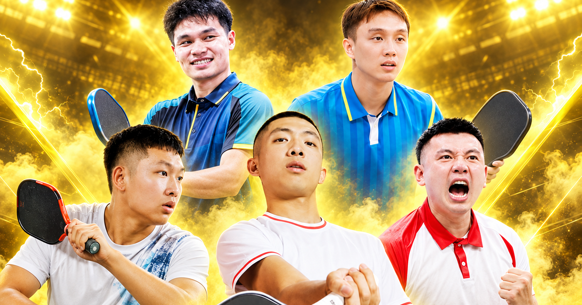 Pickleball cuối tuần này: Giải Open toàn top đầu Việt Nam Quang Dương, Hoàng Nam, Linh Giang, Robert Huy…