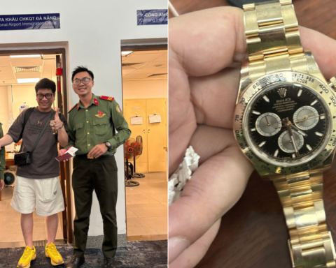 Công an xác minh chiếc đồng hồ Rolex trị giá hơn 1,6 tỷ đồng nằm tại khu vực soi chiếu Cảng hàng không quốc tế Đà Nẵng