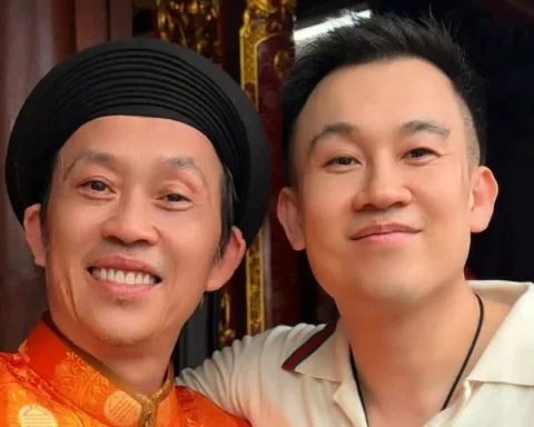 Trấn Thành, Cẩm Ly và các nghệ sĩ dâng hương tại nhà thờ Tổ của Hoài Linh