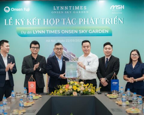 Onsen Fuji Group và MSH Group hợp tác phát triển dự án Lynn Times Onsen Sky Garden