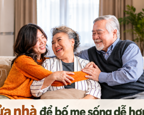 Cô gái cải tạo lại nhà sau khi bố mẹ già chuyển đến sống cùng: 6 thay đổi khiến ai có người lớn tuổi cũng nên tham khảo
