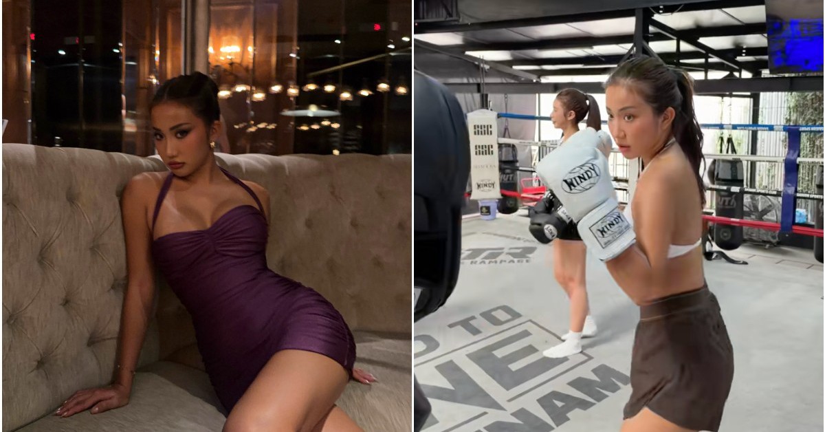 Tối lên đồ slay, sáng đeo găng Boxing, Muay Thái: Dàn gái đẹp “bẻ lái” sang hệ chiến