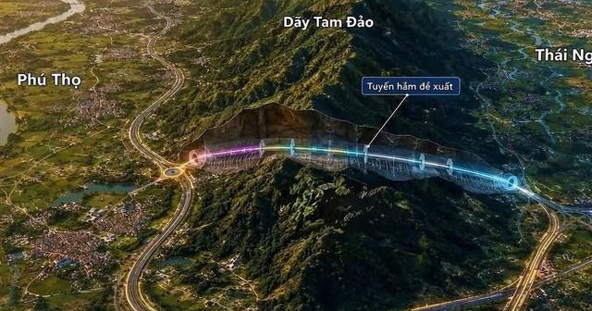 Chốt xây dựng đường hầm xuyên núi dài 2km nối vùng đất “đệ nhất danh trà” với Phú Thọ và Thủ đô Hà Nội do Đèo Cả đề xuất