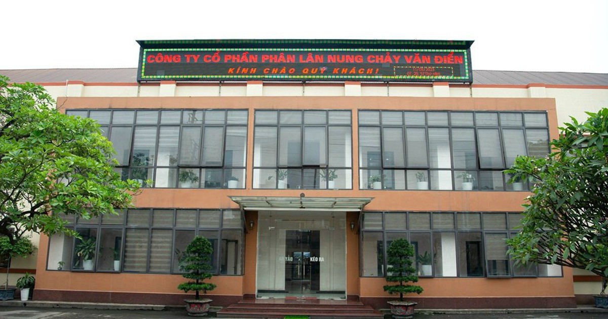 Phân lân Văn Điển chuẩn bị chia cổ tức bằng cổ phiếu tỷ lệ 10%