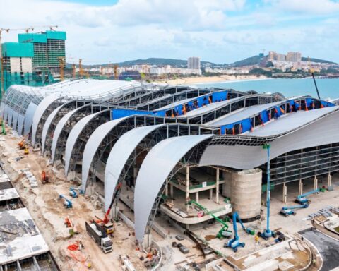 Diện mạo đại công trình APEC ở Phú Quốc sau một năm thi công