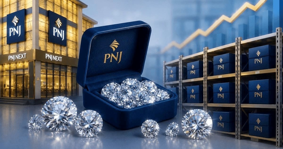 PNJ điều chỉnh kế hoạch, dự lỗ kỷ lục 6.270 tỷ đồng, không chia cổ tức năm 2026